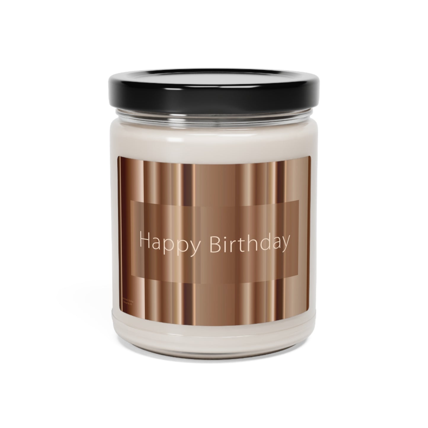 Scented Soy Candle, 9oz Happy Birthday - Design No.101