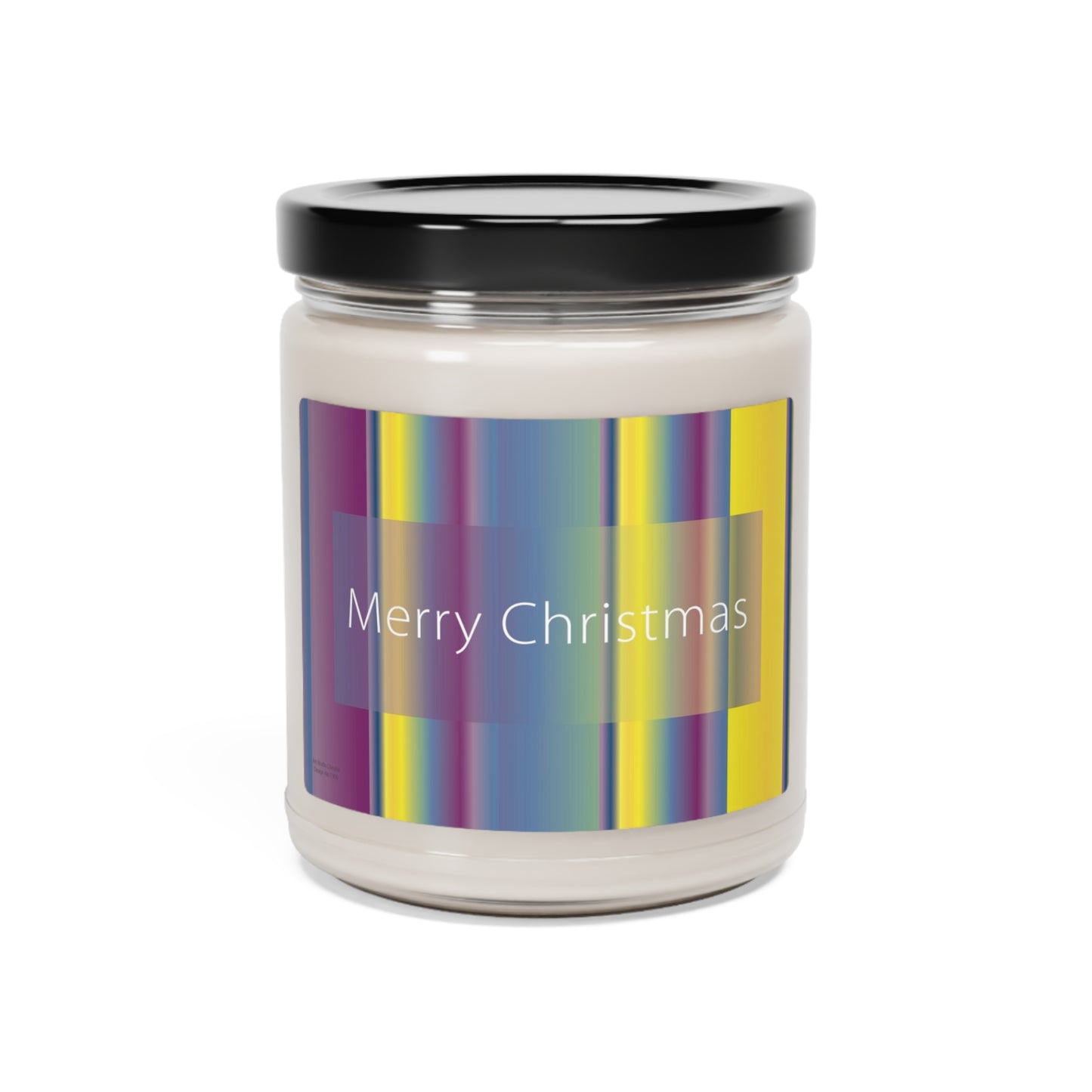 Scented Soy Candle, 9oz Merry Christmas - Design No.1300