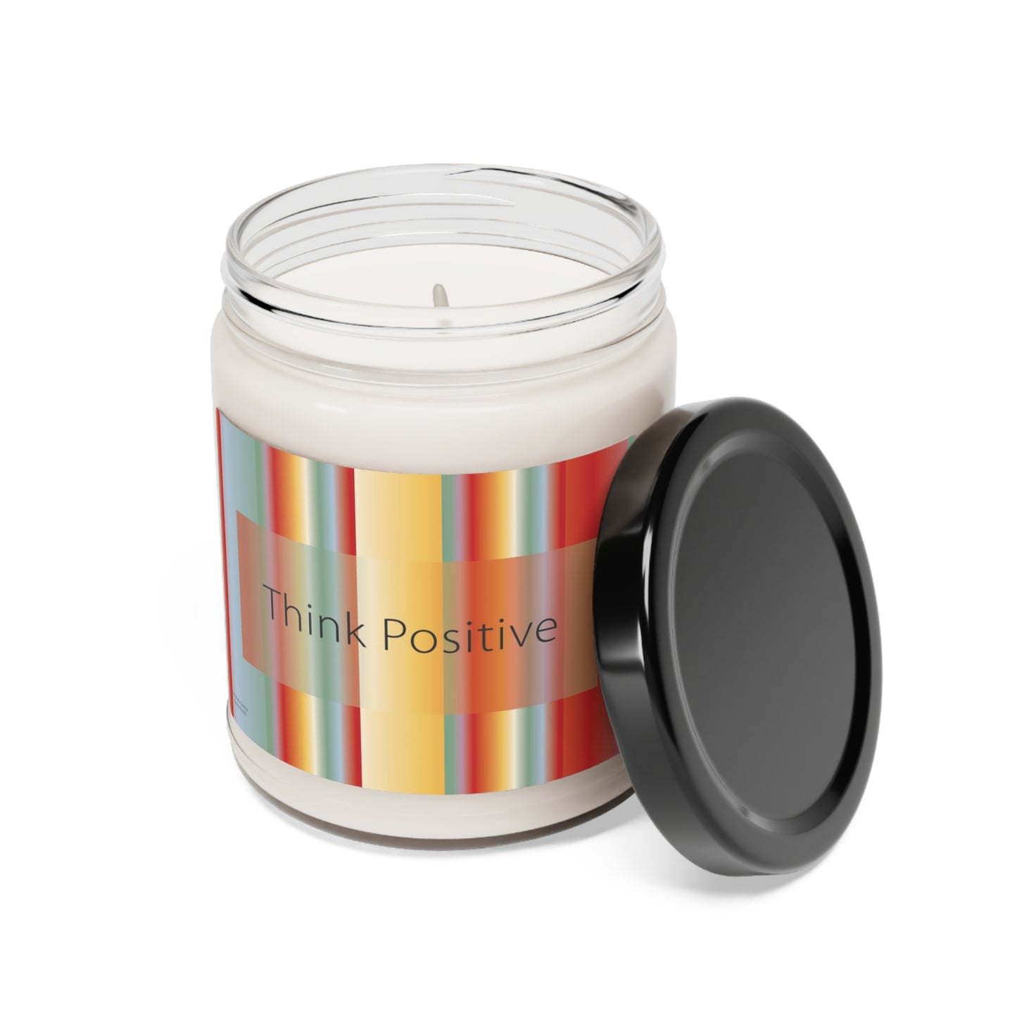 Scented Soy Candle, 9oz Think Positive - Design No.900