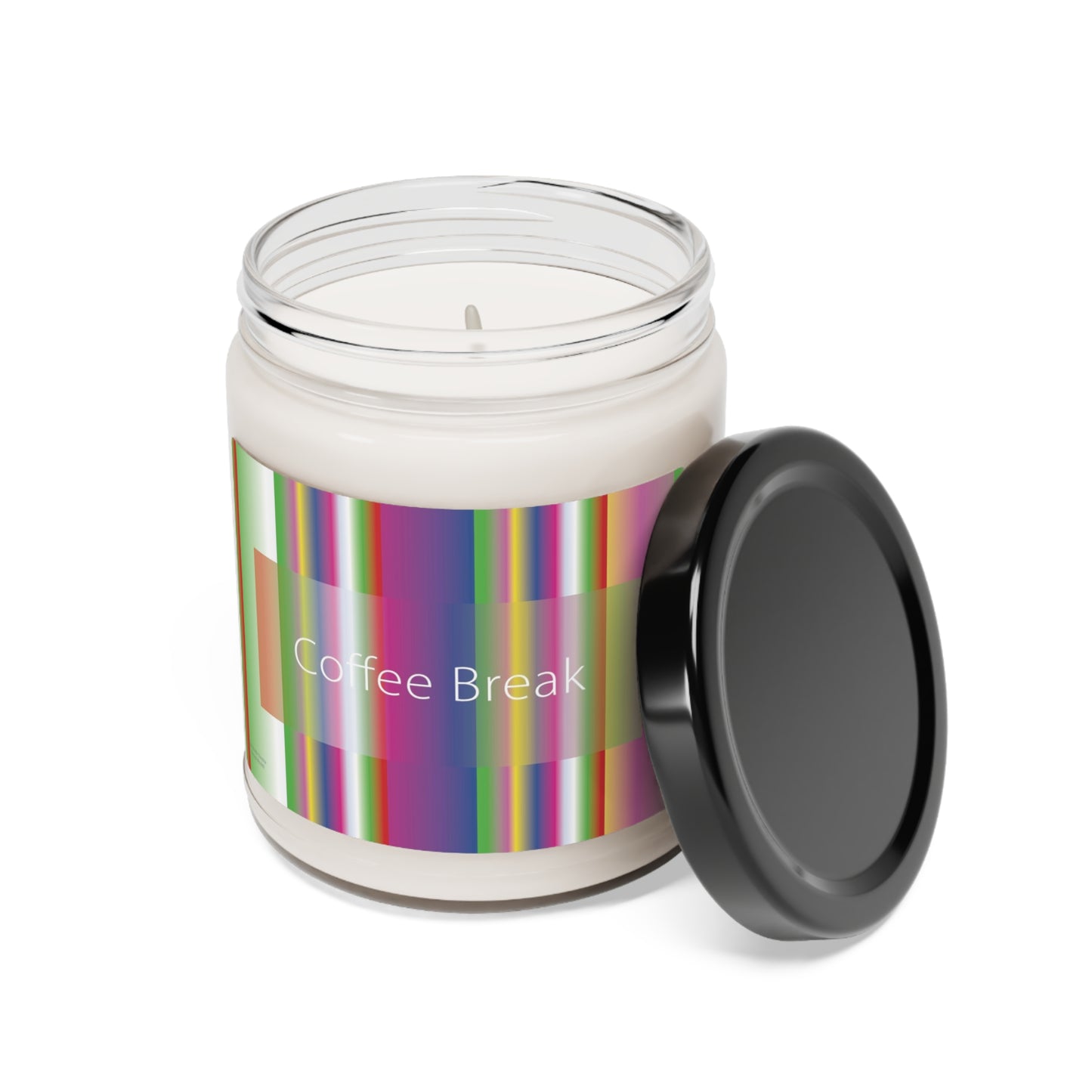 Scented Soy Candle, 9oz Coffee Break - Design No.600