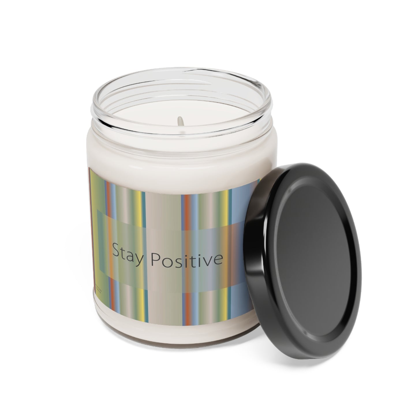 Scented Soy Candle, 9oz Stay Positive - Design No.200