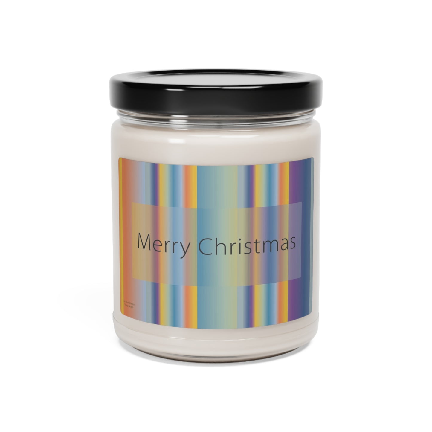 Scented Soy Candle, 9oz Merry Christmas - Design No.400