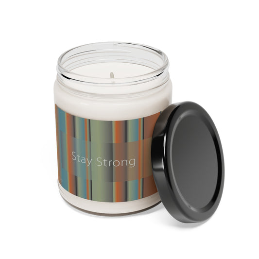 Scented Soy Candle, 9oz Stay Strong - Design No.202
