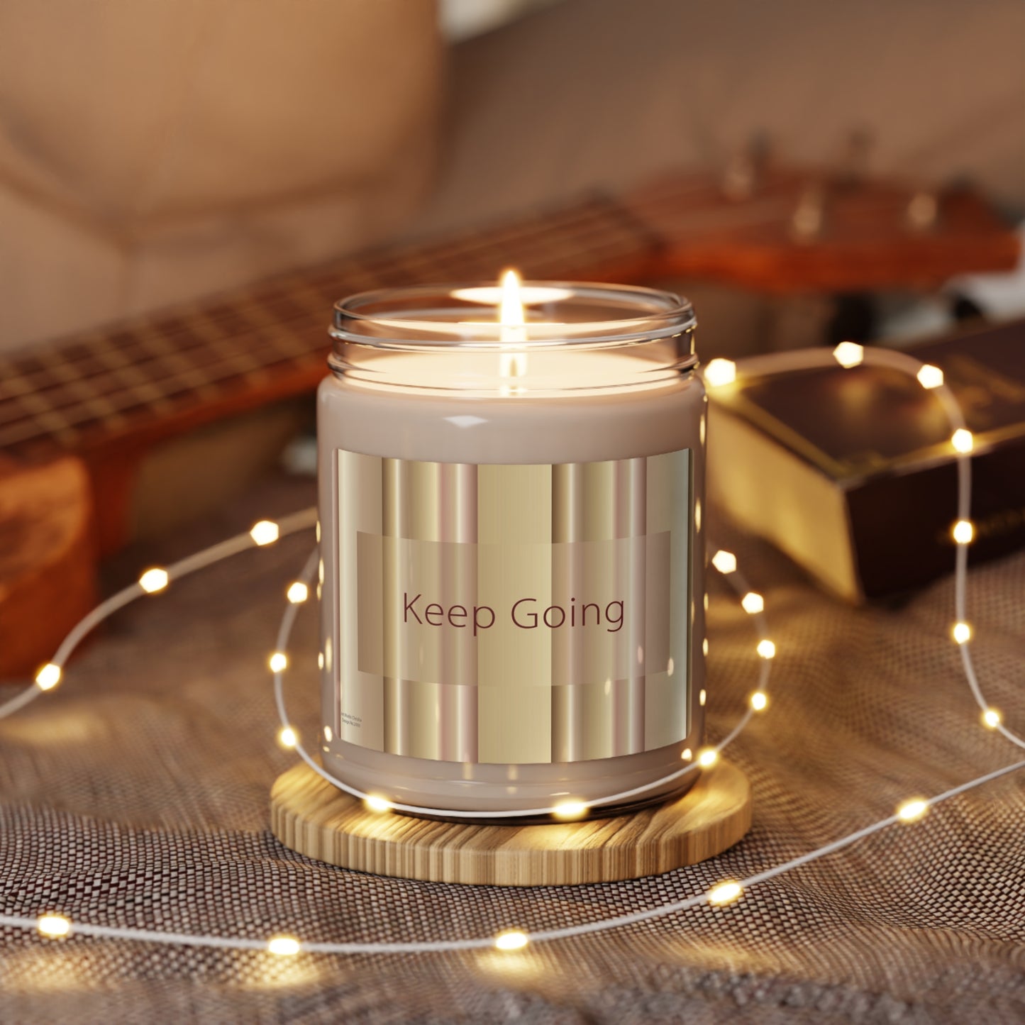 Scented Soy Candle, 9oz Keep Going - Design No.2000