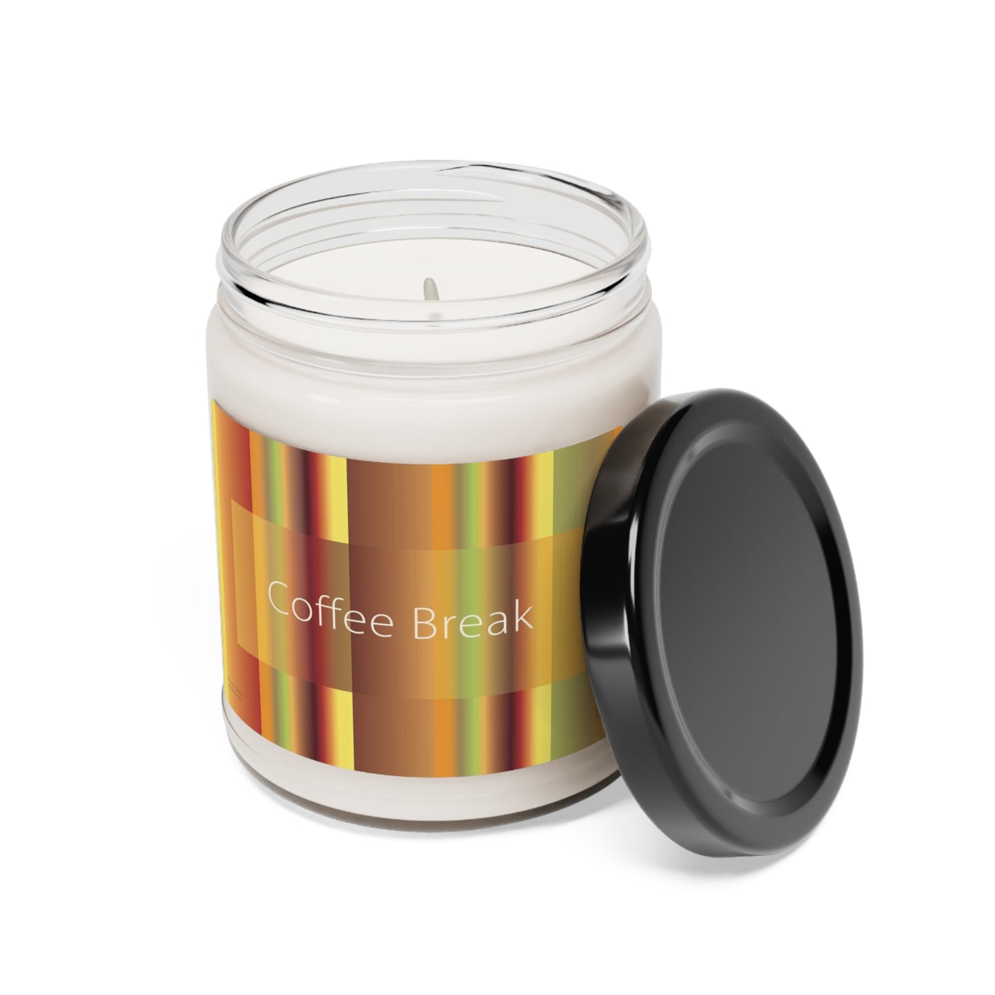 Scented Soy Candle, 9oz Coffee Break - Design No.1200