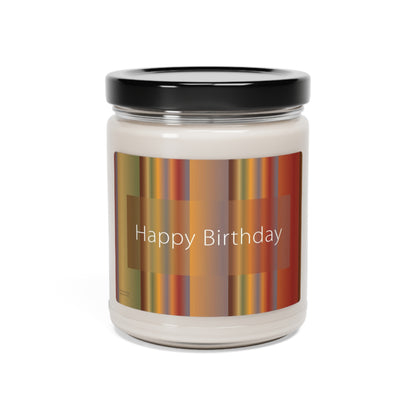 Scented Soy Candle, 9oz Happy Birthday - Design No.1700