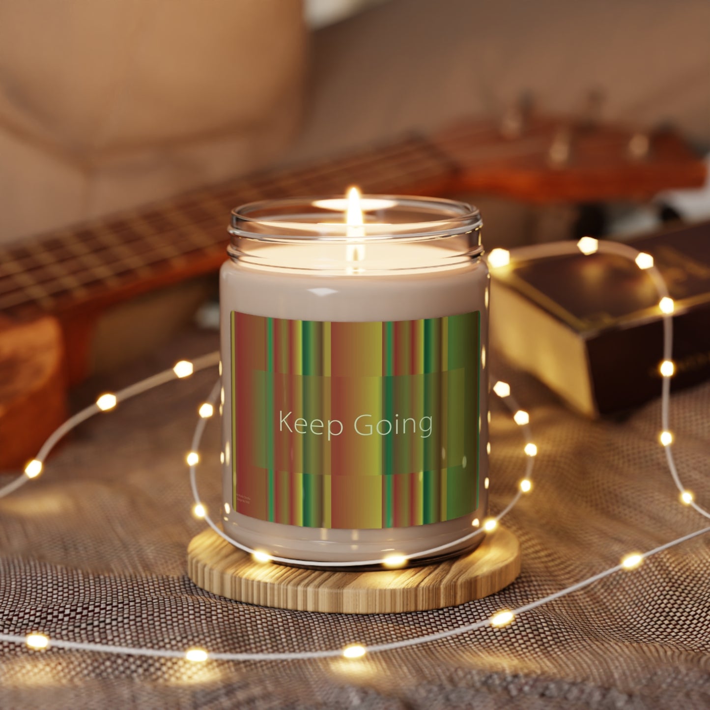 Scented Soy Candle, 9oz Keep Going - Design No.1900