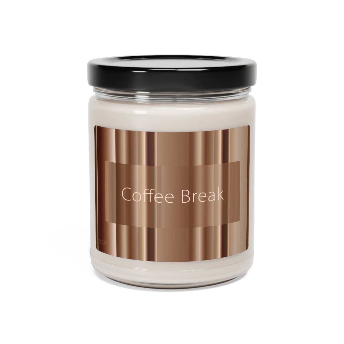 Scented Soy Candle, 9oz Coffee Break - Design No.101