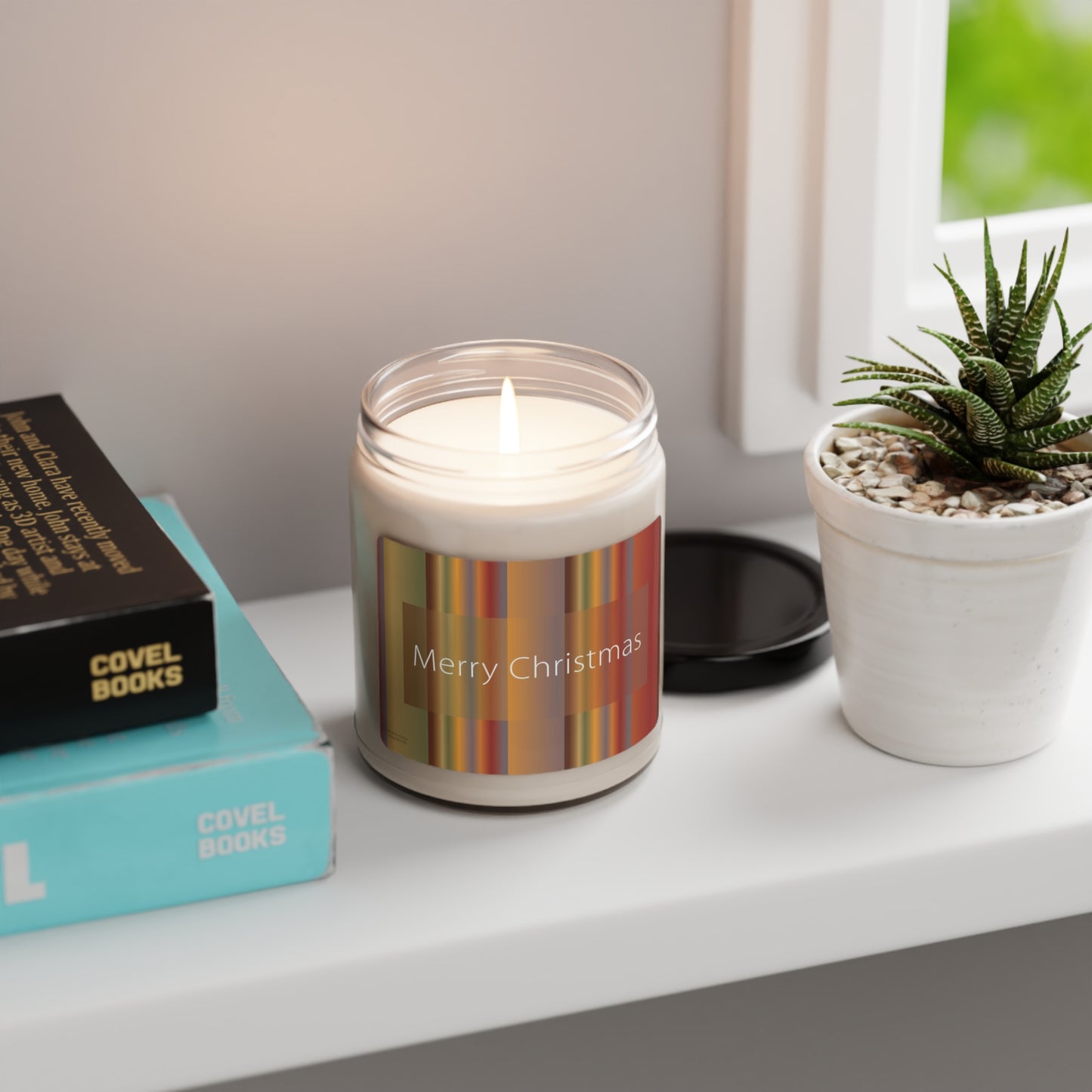 Scented Soy Candle, 9oz Merry Christmas - Design No.1700