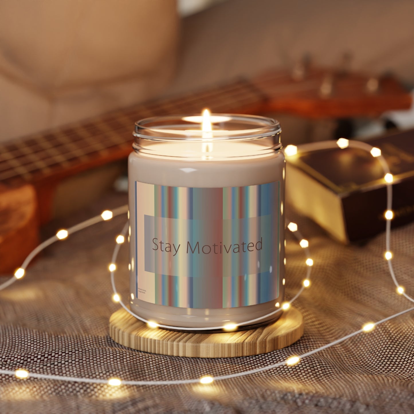 Scented Soy Candle, 9oz Stay Motivated - Design No.800