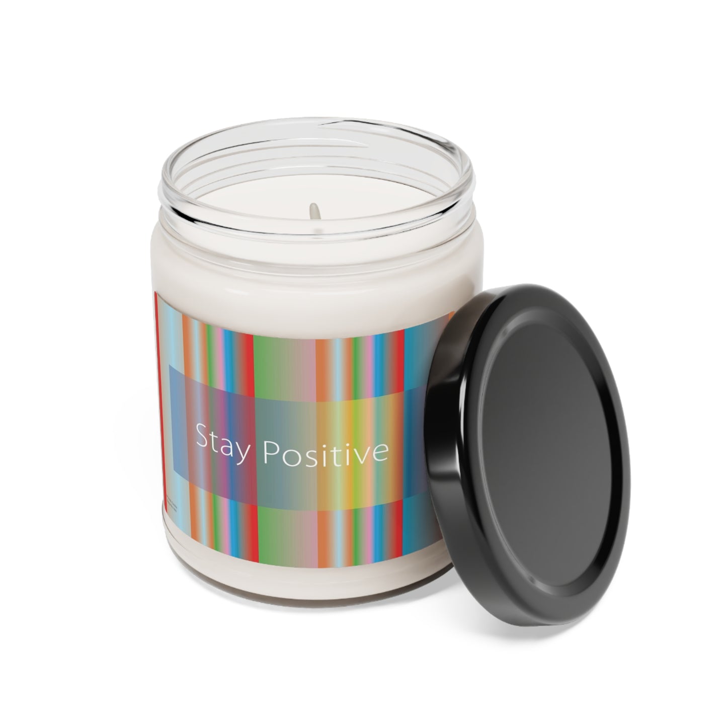 Scented Soy Candle, 9oz Stay Positive - Design No.1400