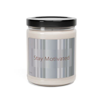 Scented Soy Candle, 9oz Stay Motivated - Design No.1500