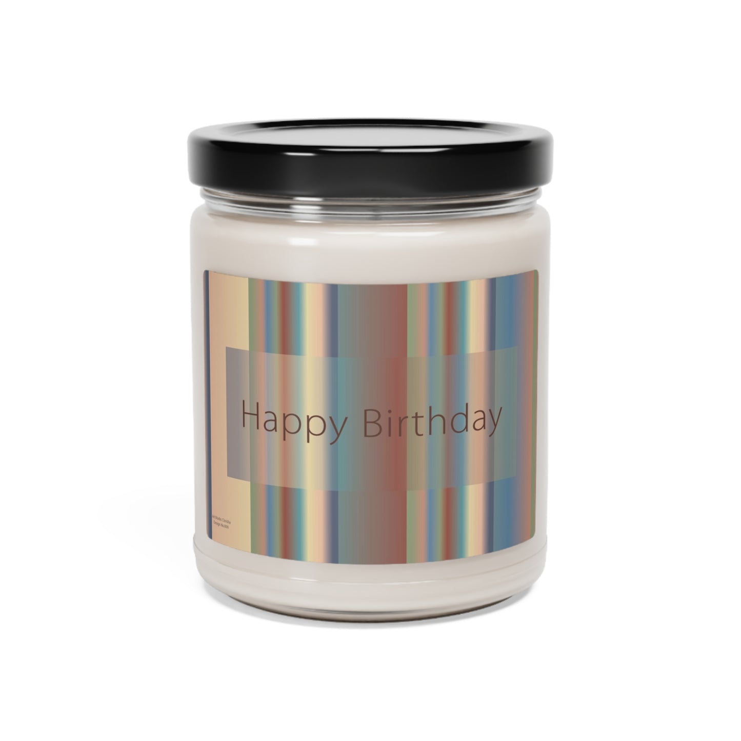 Scented Soy Candle, 9oz Happy Birthday - Design No.800