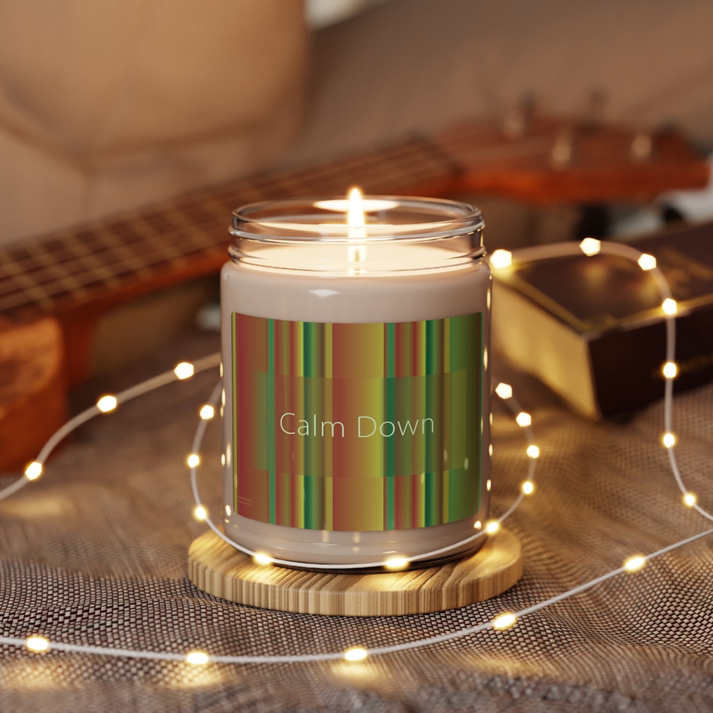 Scented Soy Candle, 9oz Calm Down - Design No.1900