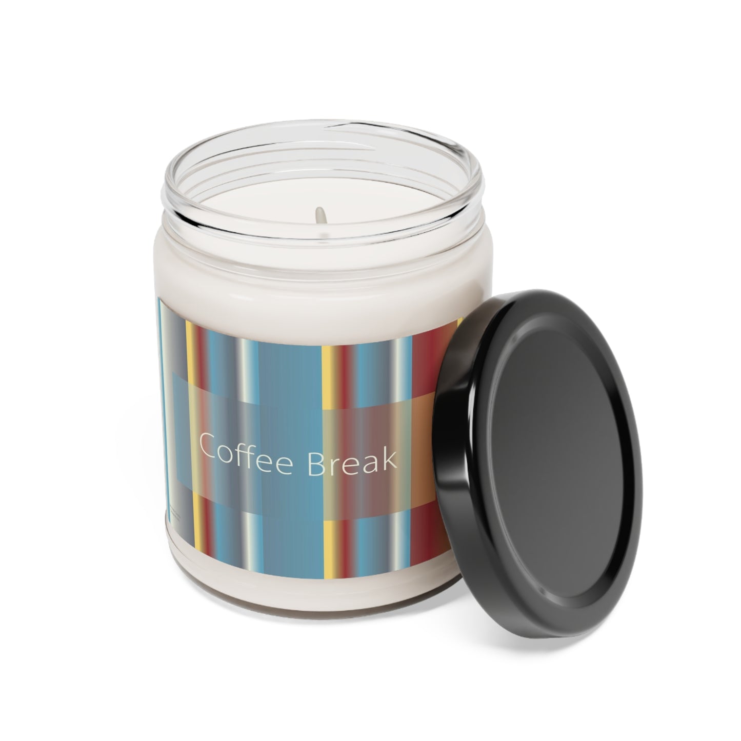 Scented Soy Candle, 9oz Coffee Break - Design No.500