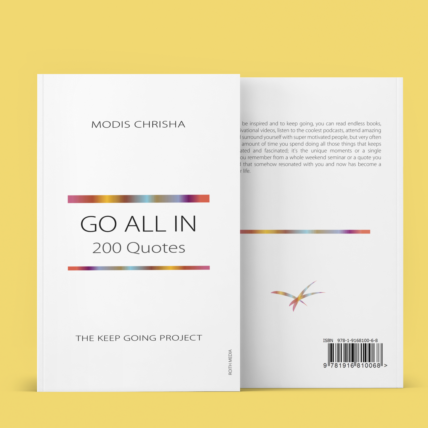 Go All In - 200 Quotes - Paperback Book