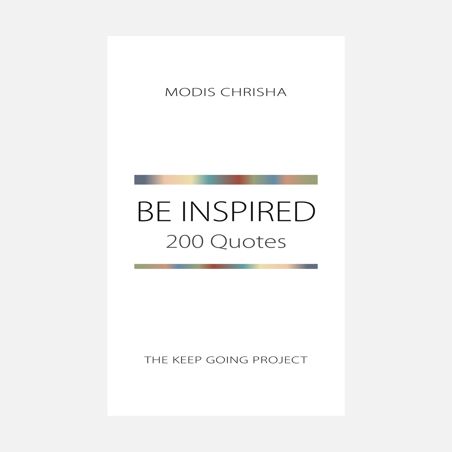 Be Inspired - 200 Quotes - Print Book