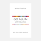 Go All In - 200 Quotes - Hardback Book