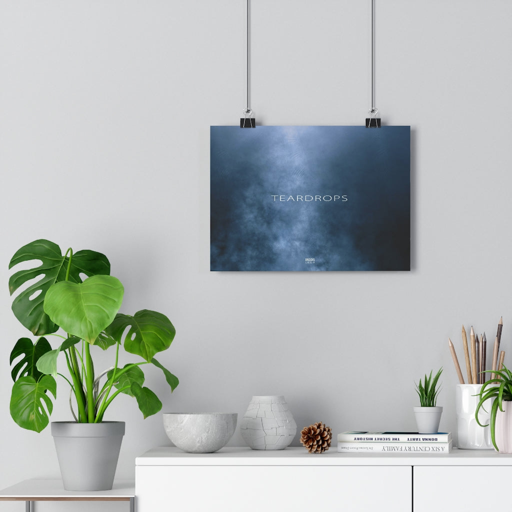 Giclée Art Print 11“ x 8“ - Design Teardrops