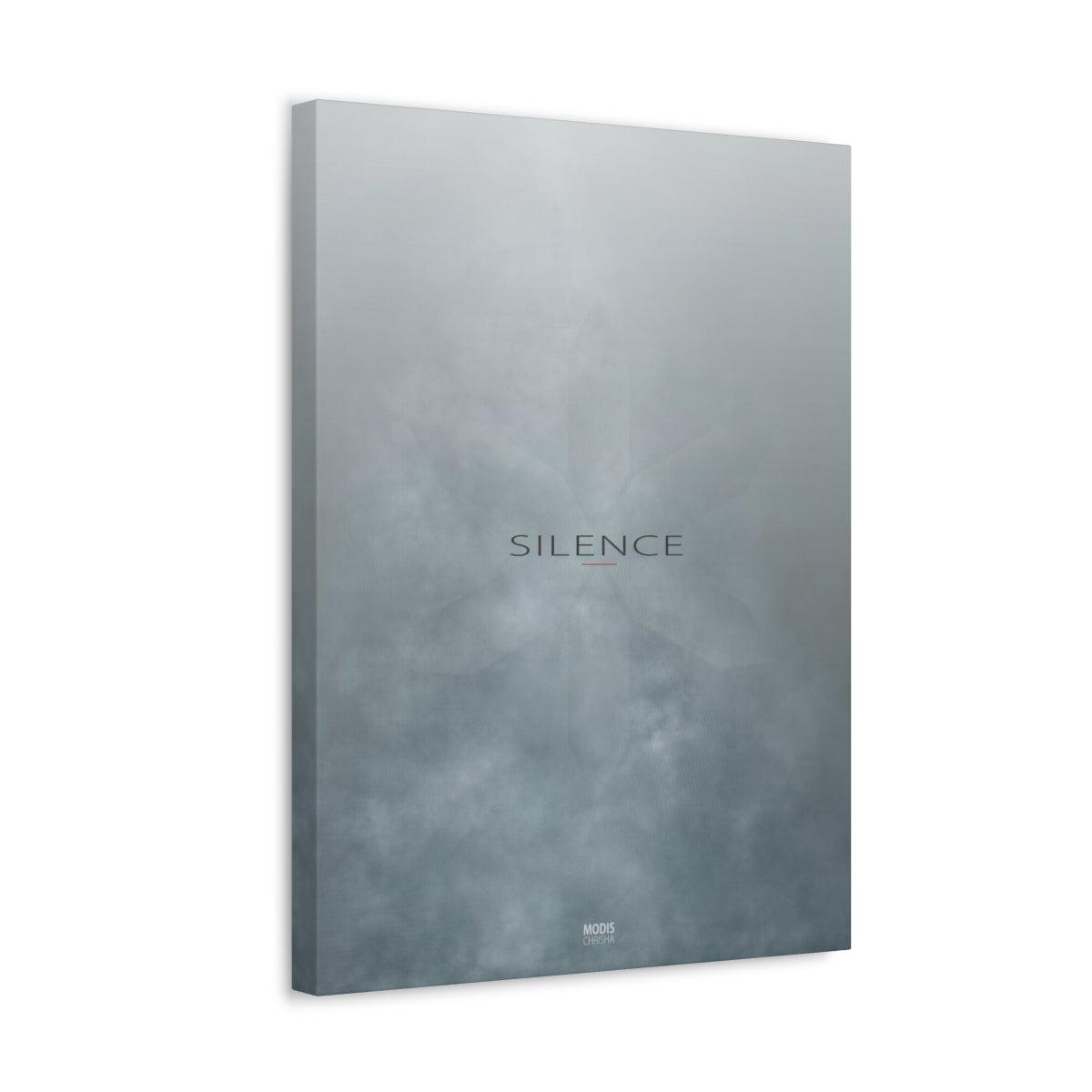 Stretched Canvas - 18" x 24" Design 'Silence'