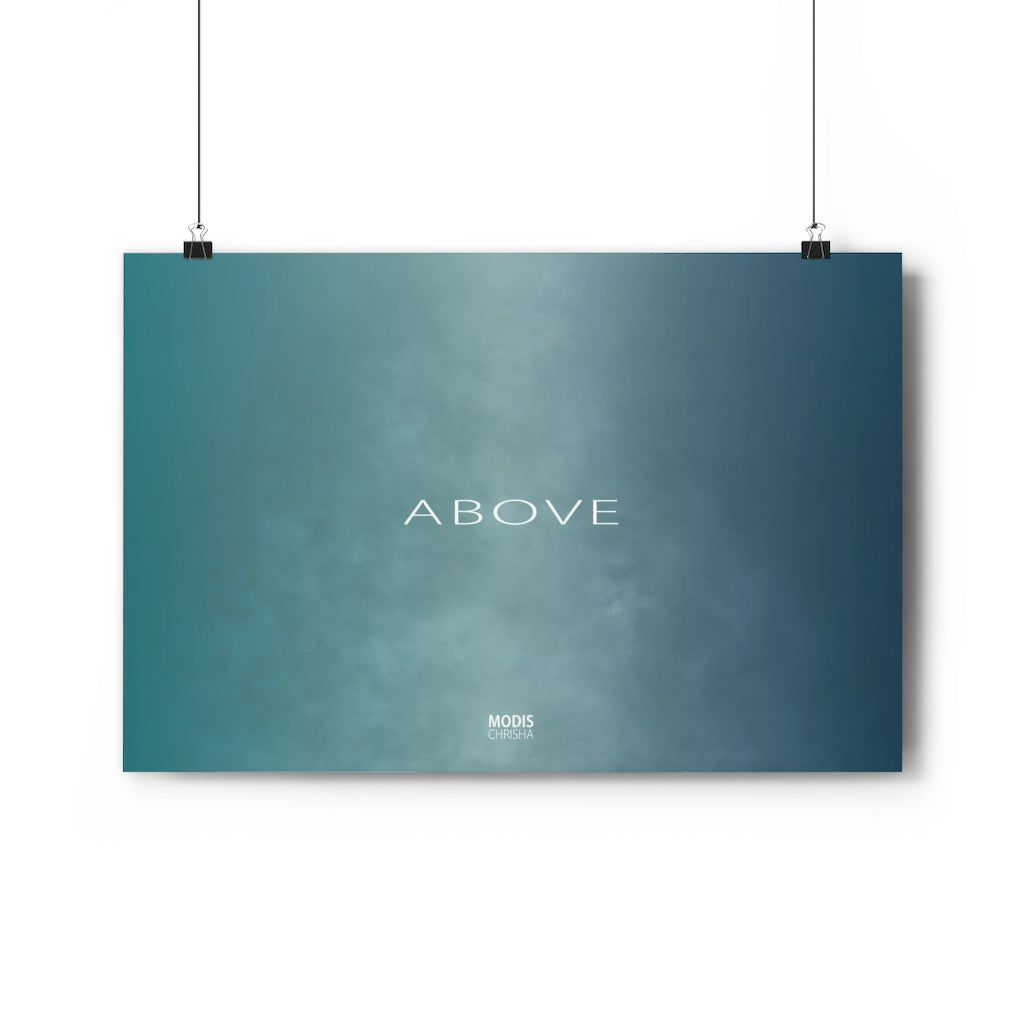 Giclée Art Print 36“ x 24“ - Design Above
