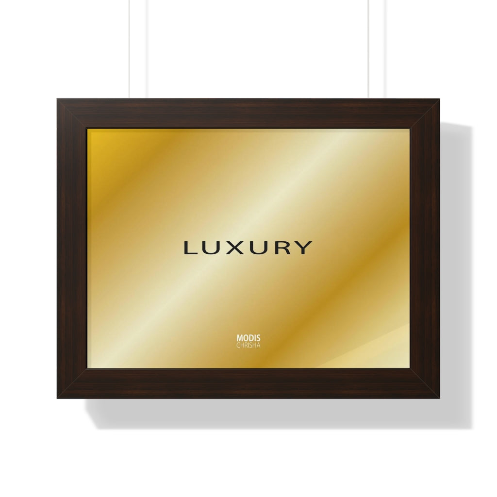 Poster Framed Horizontal 16“ x 12“ - Design Luxury