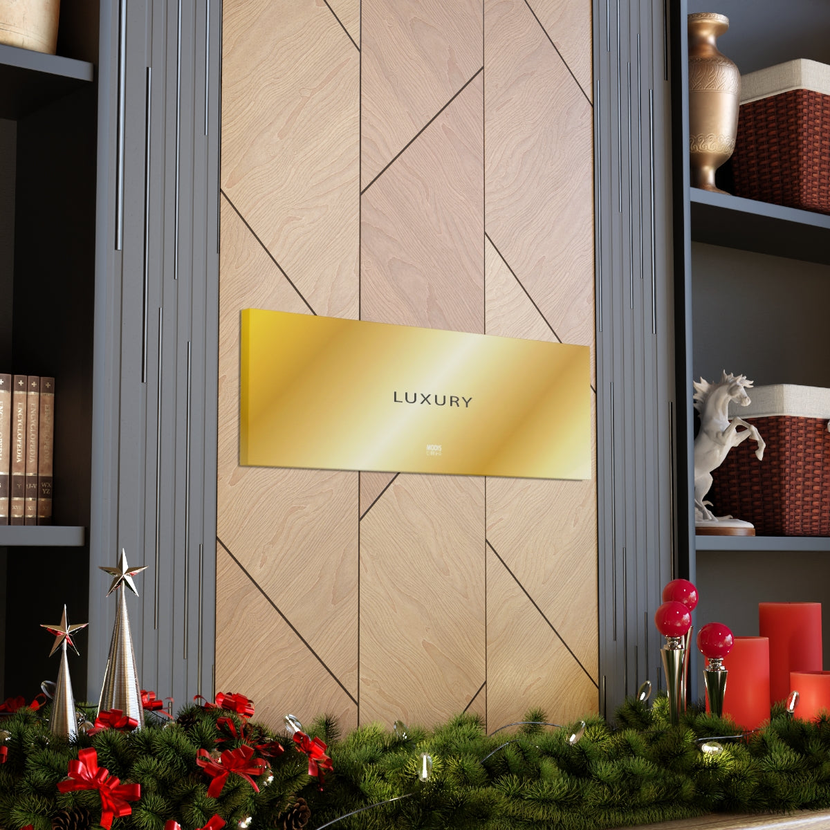 Canvas Gallery Wrap 36“ x 12“ - Design Luxury