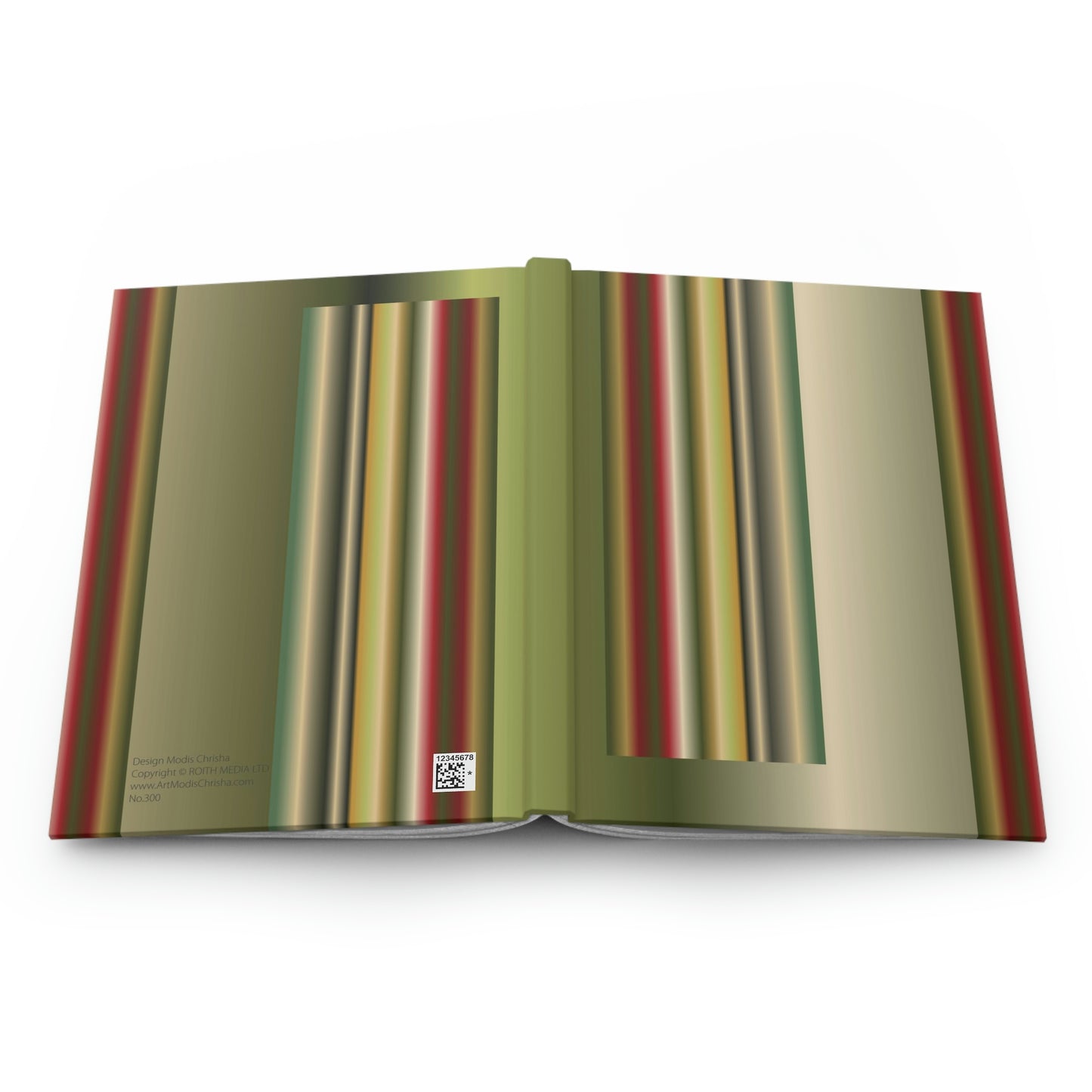 Hardcover Journal Matte - Design No.300
