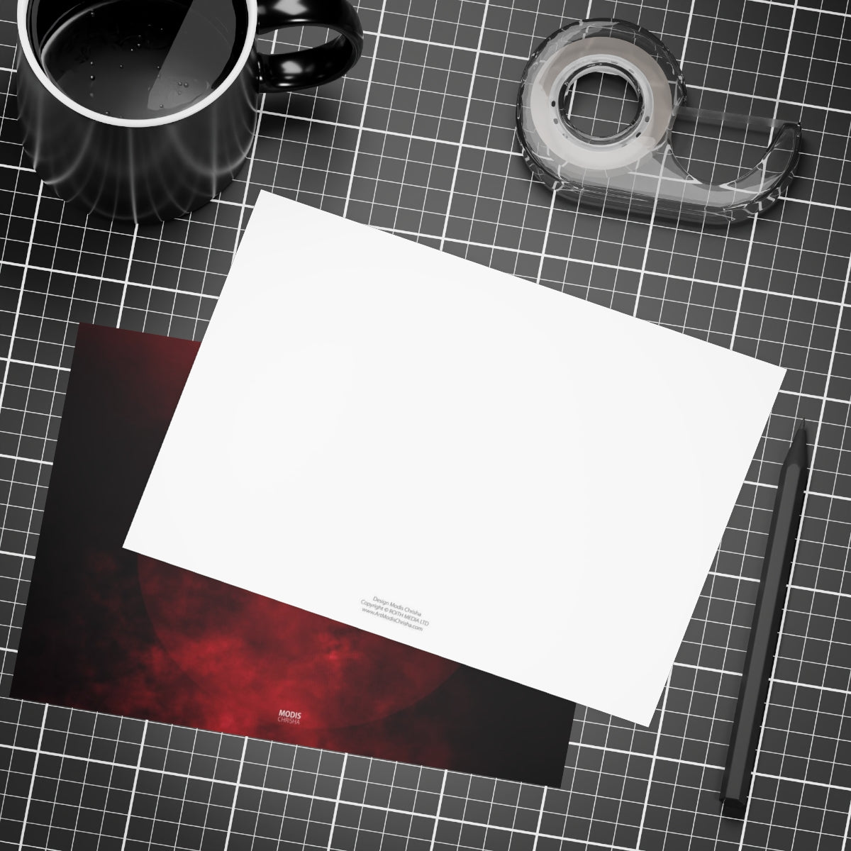 Art Postcards Horizontal (10, 30, and 50pcs) Design 'Desire'