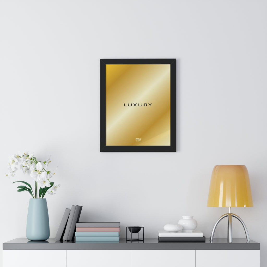 Poster Framed Vertical 16“ x 20" - Design Luxury
