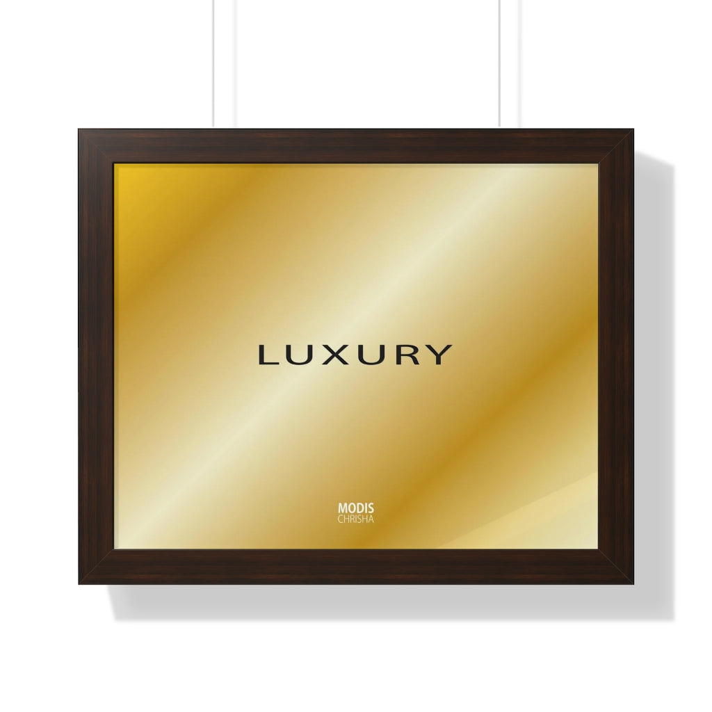Poster Framed Horizontal 20“ x 16“ - Design Luxury
