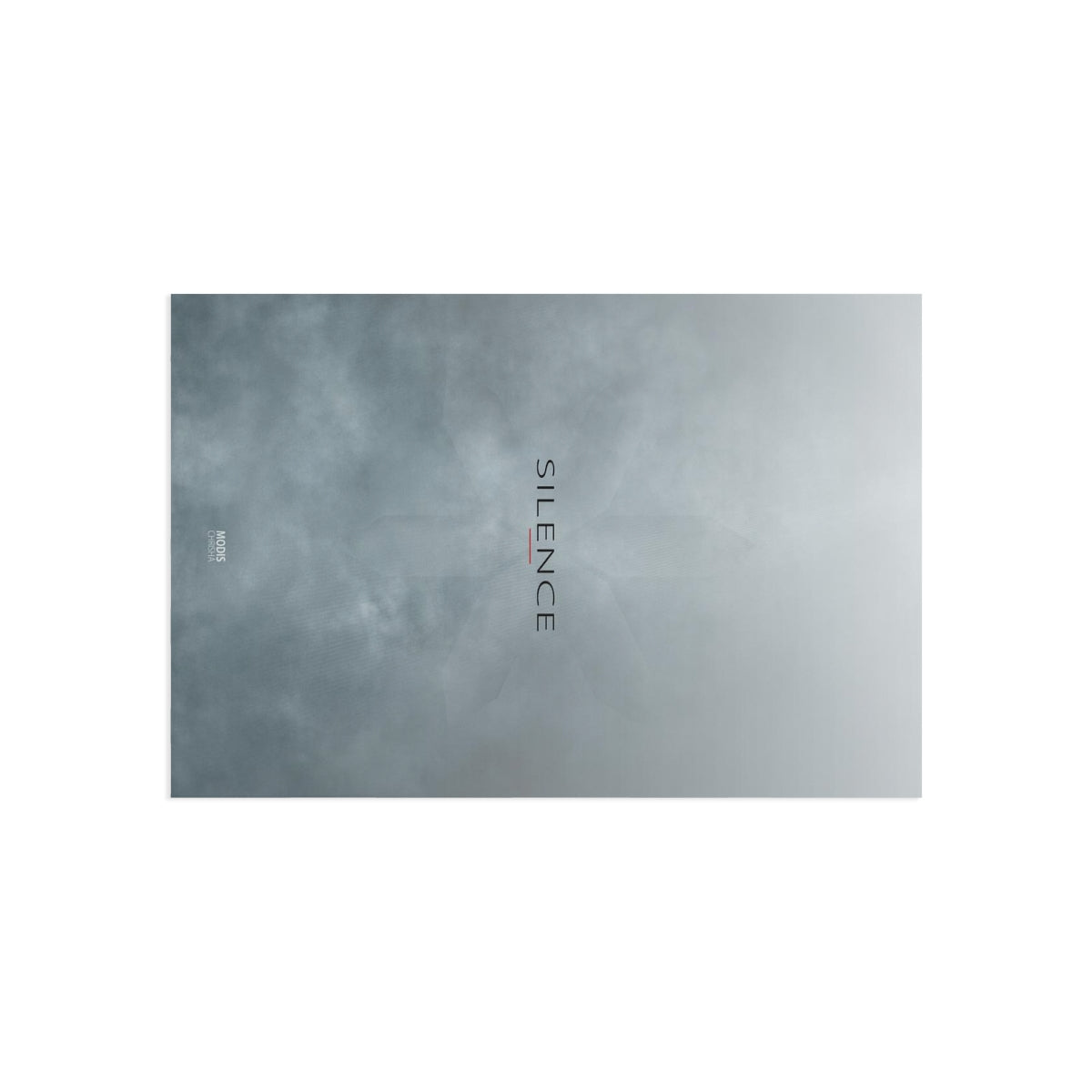 Fine Art Postcard (vertical) - Design 'Silence'