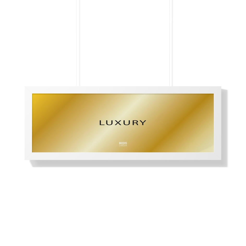 Poster Framed Horizontal 36“ x 12“ - Design Luxury