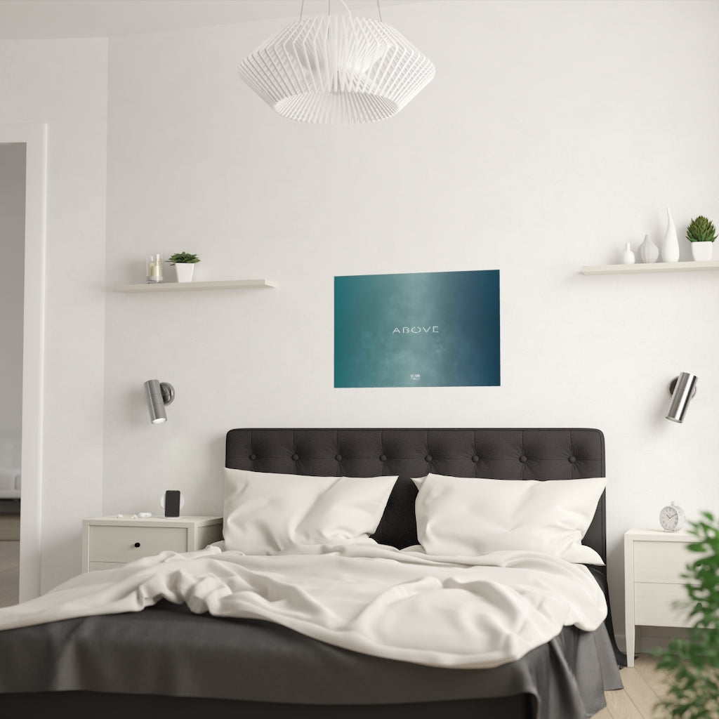 Satin Posters (210gsm) 30“ x 20“ - Design Above