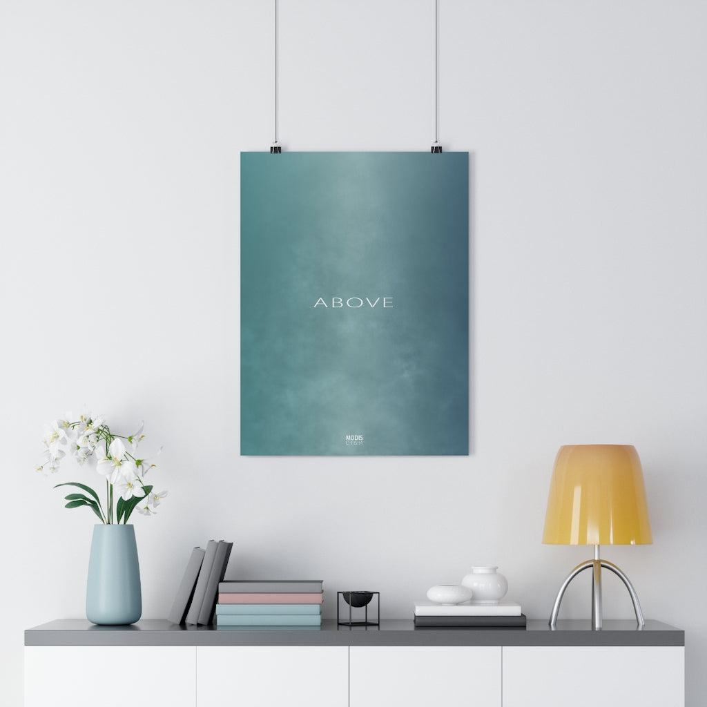 Giclée Art Print 18“ x 24“ - Design Above