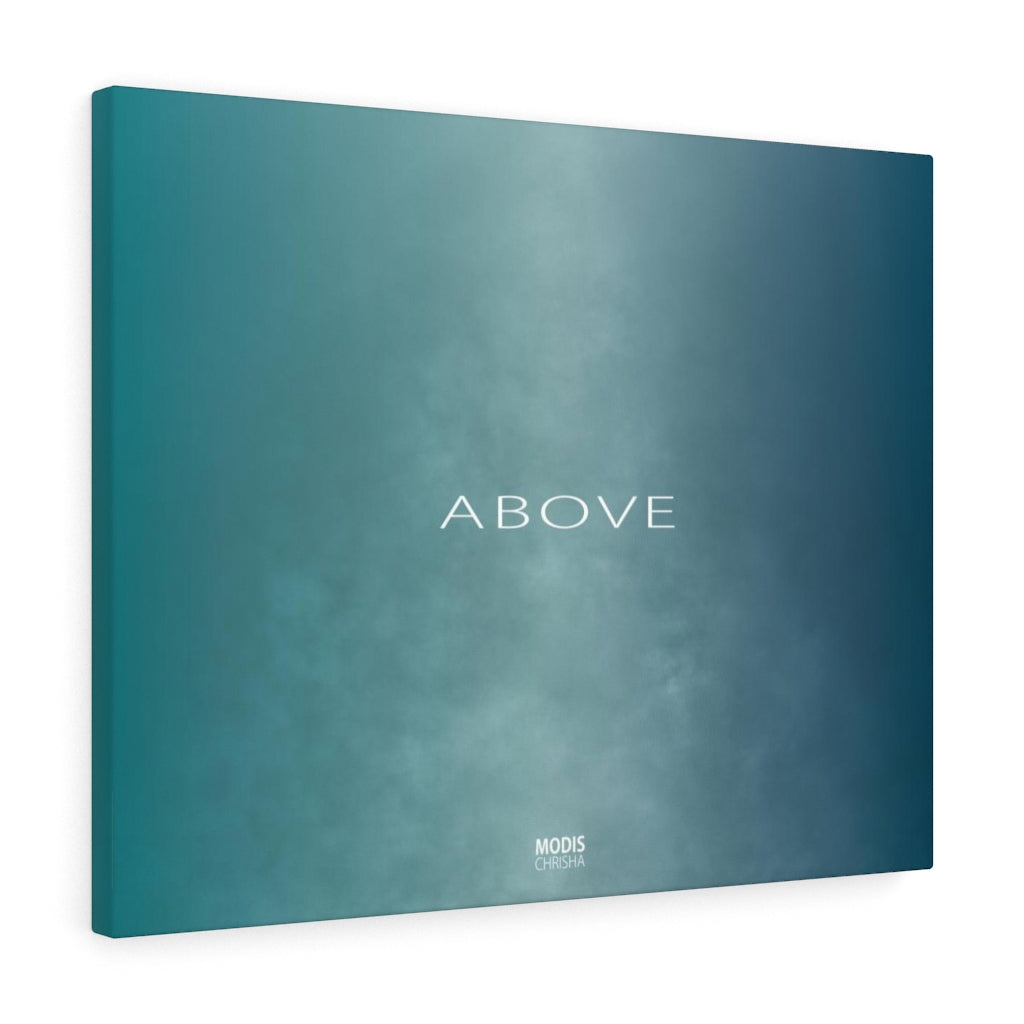 Canvas Stretched 30“ x 24“ - Design Above