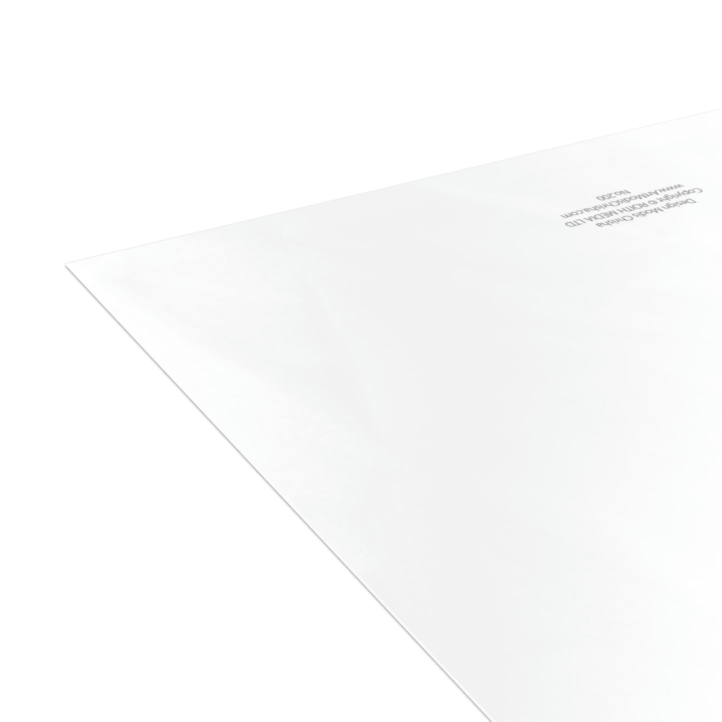 Folded Greeting Cards Horizontal (1, 10, 30, and 50pcs) Stay Focused - Design No.200