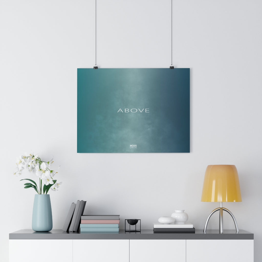 Giclée Art Print 24“ x 18“ - Design Above
