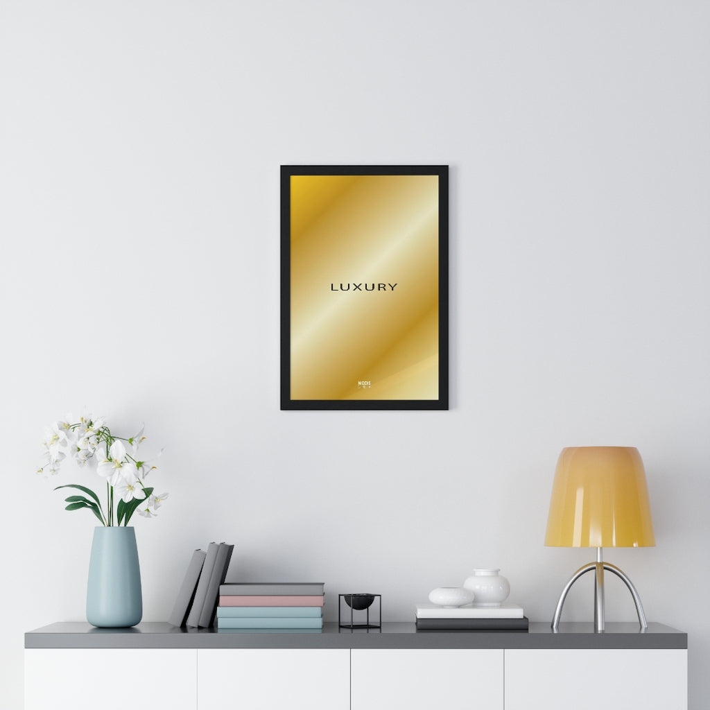 Poster Framed Vertical 12“ x 18“ - Design Luxury