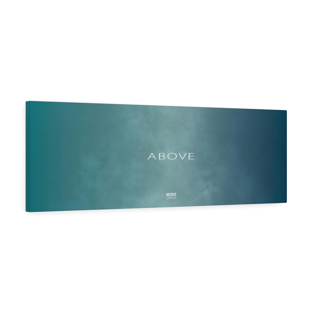 Canvas Gallery Wraps (1.25″) 36“ x 12“ - Design Above