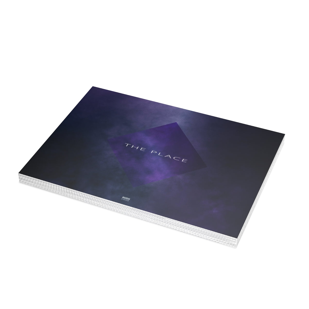 Art Postcards Horizontal (10, 30, and 50pcs) Design 'The Place'