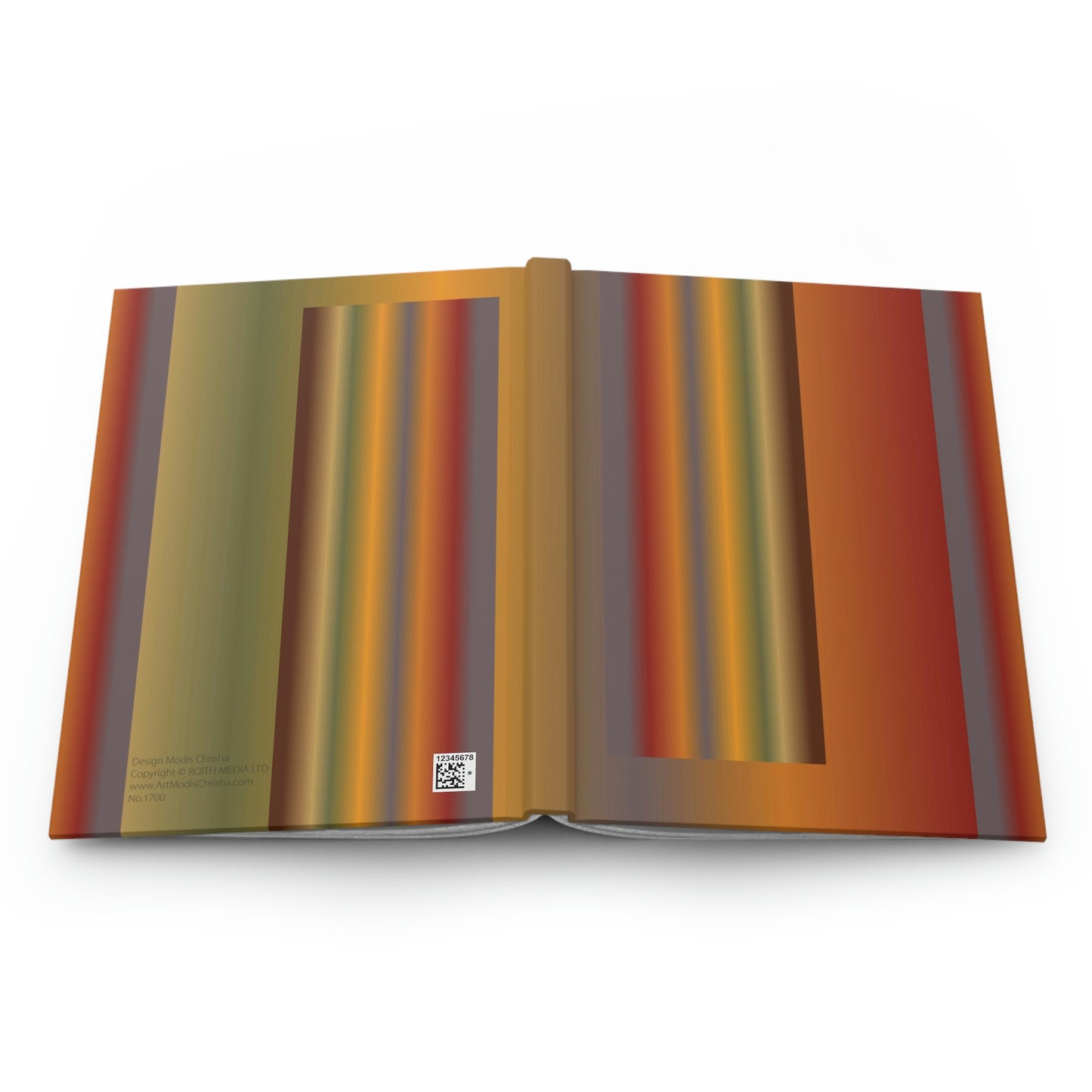 Hardcover Journal Matte, Design No. 1700