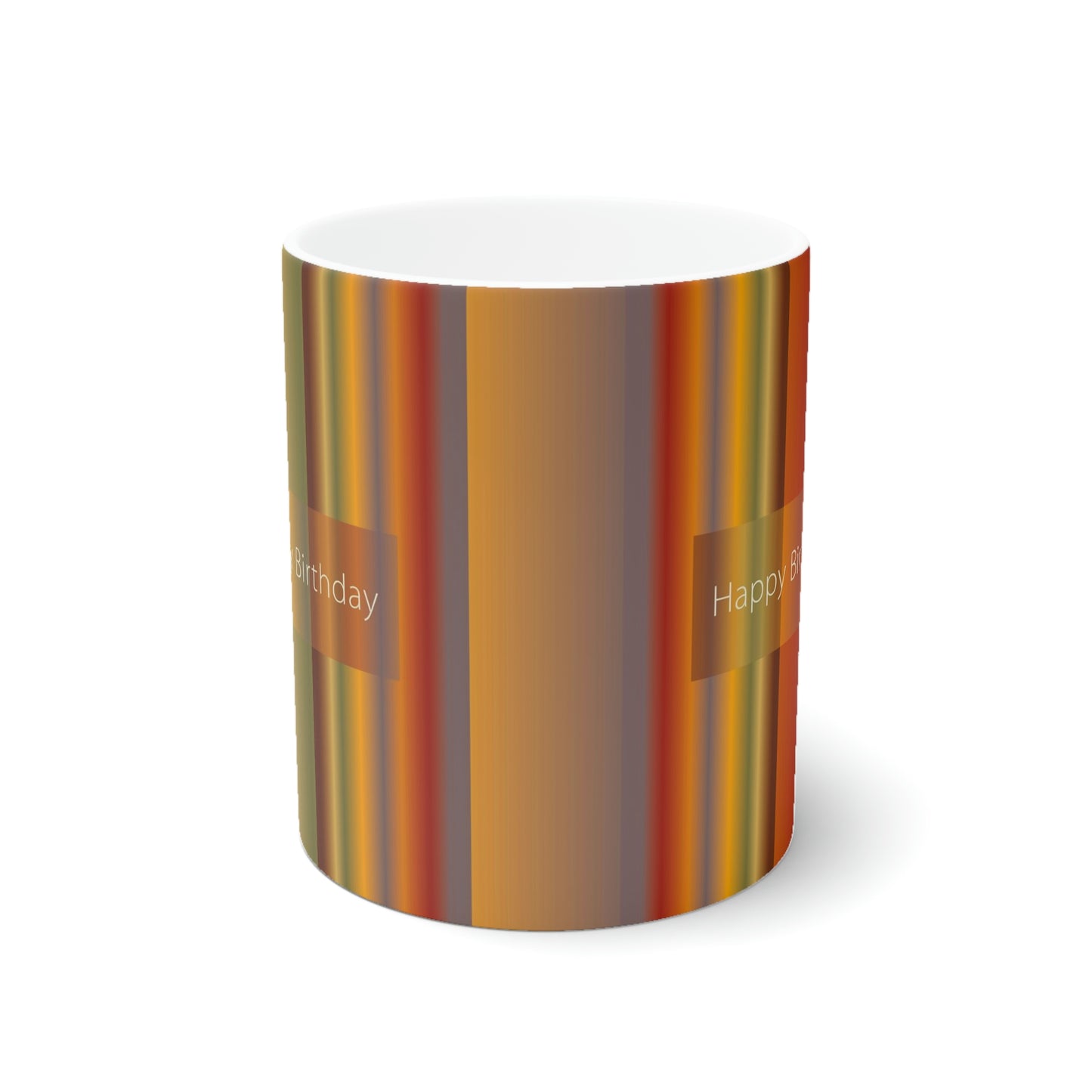 Ceramic Mug 11oz, Happy Birthday - Design No.1700