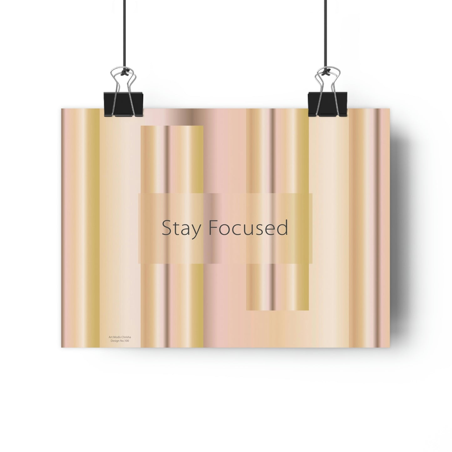 Giclée Art Print 11" x 8" Stay Focused - Design No.100