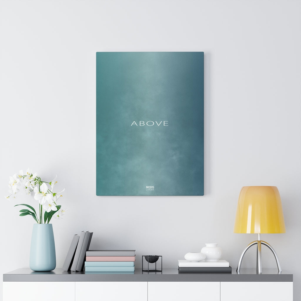 Canvas Stretched 18“ x 24“ - Design Above