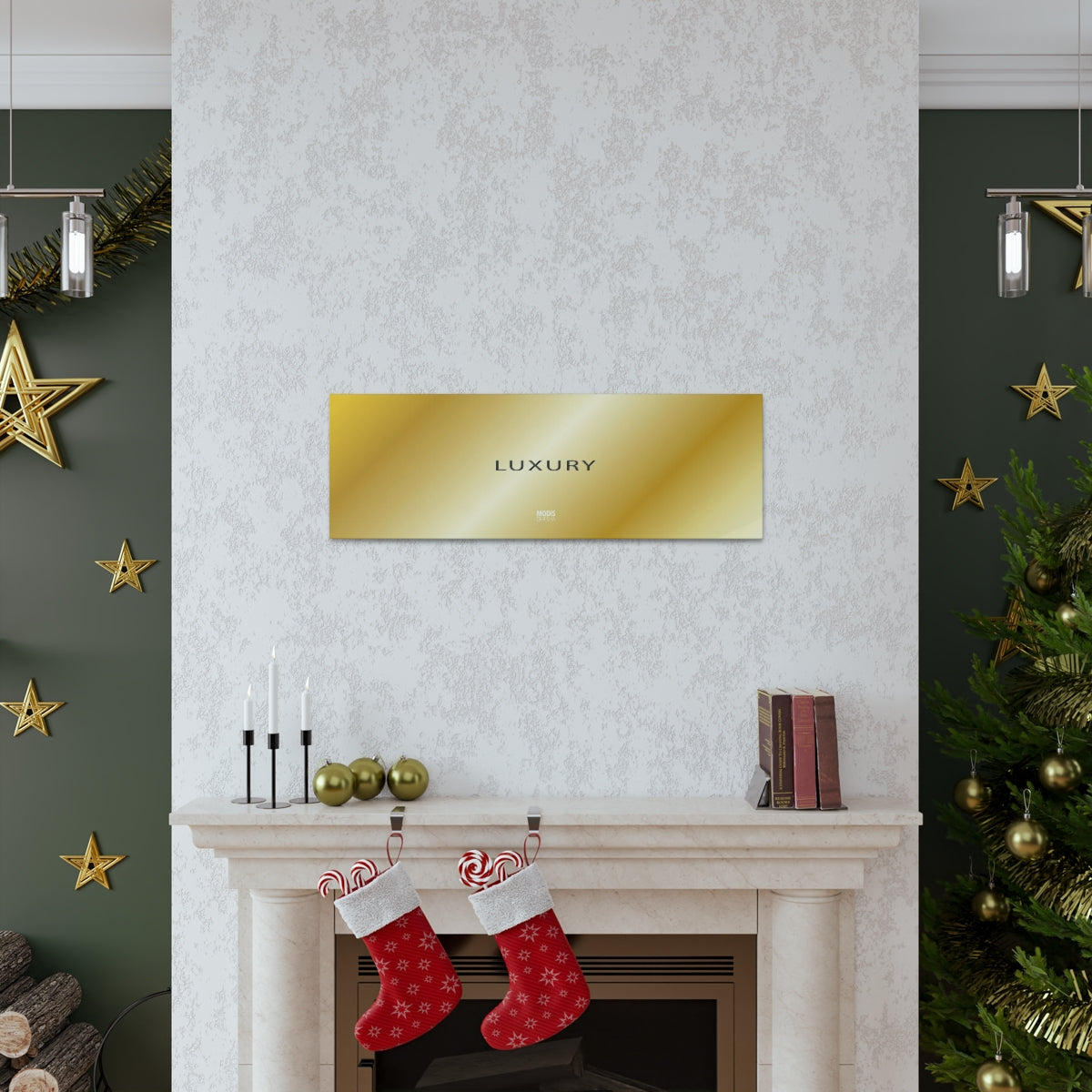 Canvas Gallery Wrap 36“ x 12“ - Design Luxury
