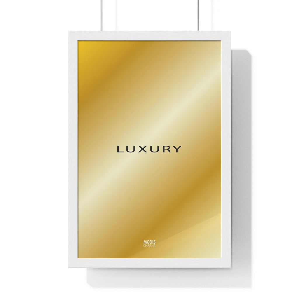 Poster Framed Vertical 12“ x 18“ - Design Luxury