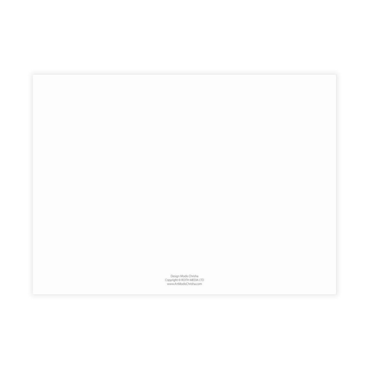 Art Postcards Horizontal (10, 30, and 50pcs) Design 'Catch me'