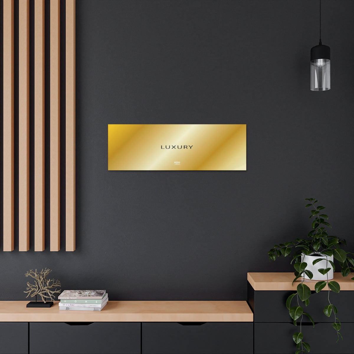 Canvas Gallery Wrap 36“ x 12“ - Design Luxury