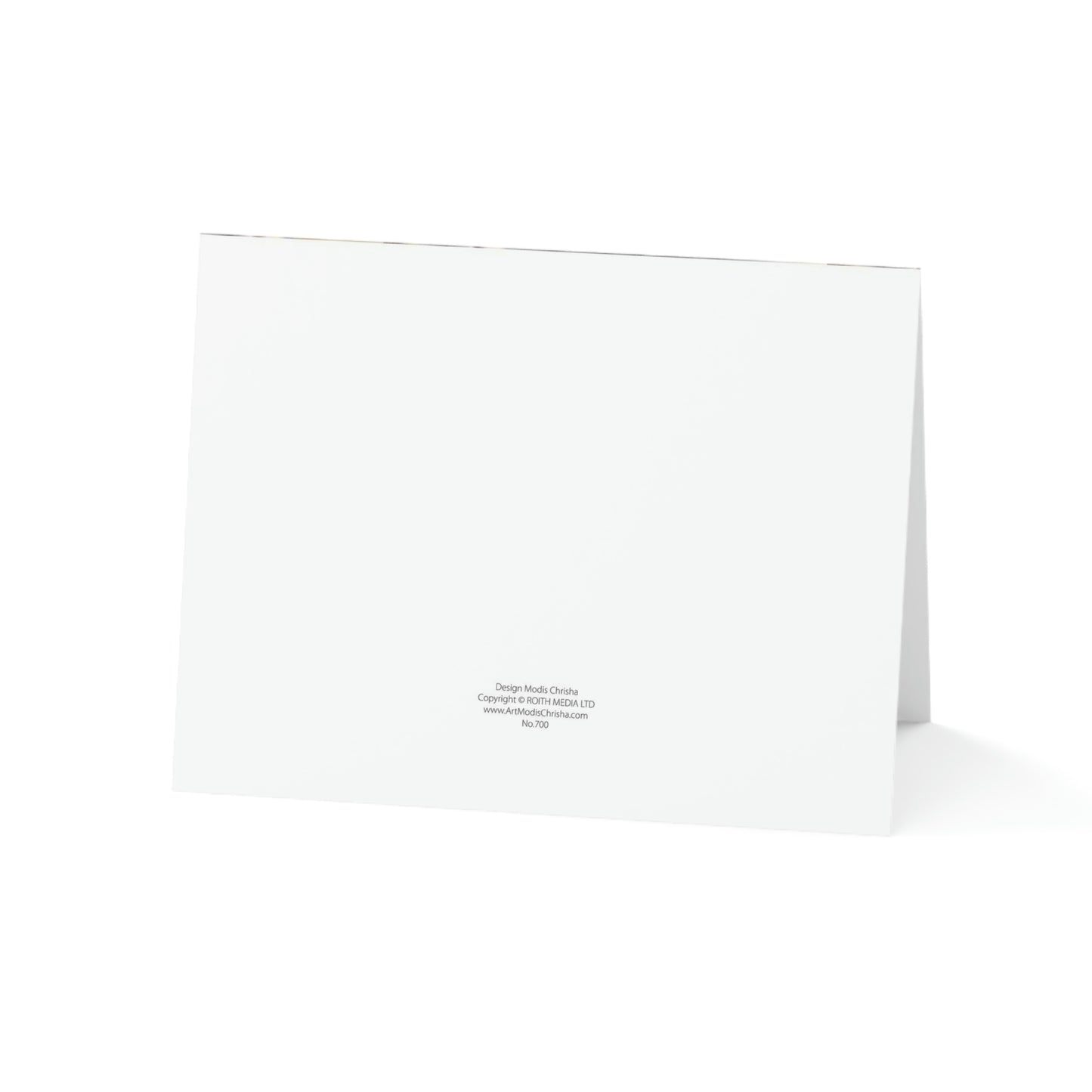 Folded Greeting Cards Horizontal (1, 10, 30, and 50pcs) Calm Down - Design No.700